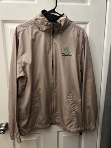 Desert Trip Fest Adult Small Beige Long Sleeve Windbreaker - Picture 1 of 3