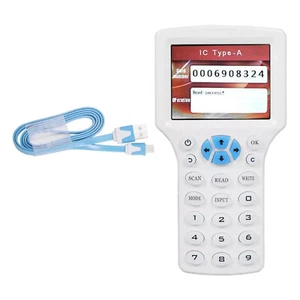 New Handheld RFID/NFC Smart Card Reader Elevator Writer Copier IC ID Sensor - Picture 1 of 14