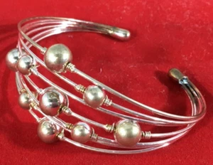 Accessory Crossing silber & goldfarbenes Armband von Goody's neu verpackt - Bild 1 von 4