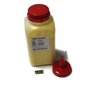 Yellow High Yield Toner refill with chip Chip for Dell C3760n, C3760dn, C3765dnf