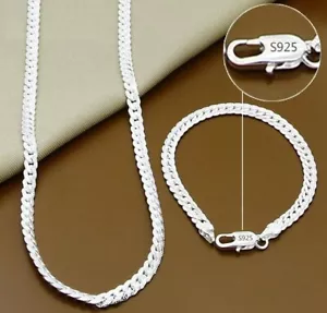 925er Silberkette für Herren SIE KÖNNEN elegant und attraktiv aussehen 🙂 50% RABATT 🙂 - Bild 1 von 23