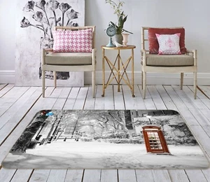 3D Telefonzelle H5066 Mat Elegant Foto Teppich Wolldecke Erin 2023 - Picture 1 of 5