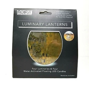 Modgy Luminary Lanterns Gustav Klimt Portrait of Adele new in open box - Bild 1 von 6