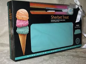 bb Chi. 1" Ceramic Hairstyling Iron. "Sherbert Treat" w/ Thermal Clutch. New. - Picture 1 of 2