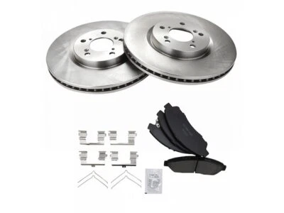 Kit de pastillas de freno y rotor delantero TRQ para Honda Pilot 2009-2015 62GKZF Foto 1 de 2