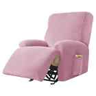 Housse de canapé simple inclinable velours protection de canapé élastique housse de fauteuil relaxation