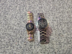 Luis Cardini Uhrenset Damen und Herren Quarz. " BEIDE NEU MIT KUNSTSTOFFZUGSTIFT. - Bild 1 von 7