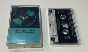 16 Greatest Performance By Andrew Sisters (Cassette)  - Picture 1 of 1