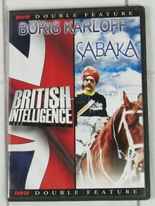 British Intelligence / Sabaka - Double Feature (DVD) Boris Karloff - Imagen 1 de 3
