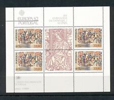 Portugal #1538a VFMNH (1982 Europa sheet) CV $6.00