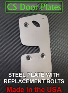 Dodge Ram (BR) 94-01 2nd gen PASSENGER door latch repair & reinforcement plate - Bild 1 von 9