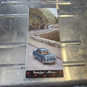 Ford Zrphyr Six Katalog Prospekt. Original Englisch 50er Jahre Traumhafter Zustand  - Bild 1 von 4