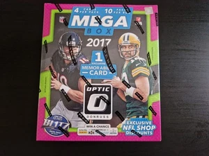2017 Panini Donruss Optic NFL Football Mega Box SEALED - Brand New - Picture 1 of 7