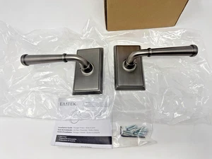 Emtek 8521MEUS15A Dummy Rectangular Rosette Merrimack Lever US15A - Picture 1 of 6