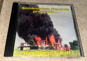 Seedenstem Records Stop Drop & Roll CD Rare OOP 1999 Houston TX Punk Compilation - Foto 1 di 6