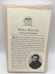 SEALED Ezra Pound Poems & Translations Library of America HC Slipcase - Foto 1 di 5