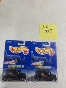 2 Hotwheel Kenworth Trucks#76 - Picture 1 of 2