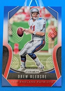 2019 Panini Prizm Red White Blue Prizm #266 Drew Bledsoe Patriots  - Bild 1 von 2