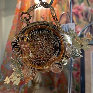 BALDWIN BRASS Millennium Collection Taschenuhr Ornament Messing poliert limitiert - Bild 1 von 12