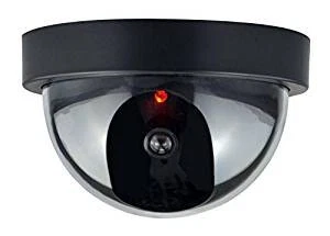 AZPRIME TELECAMERA FINTA TIPO DOME DA SOFFITTO LED ROSSO NERA