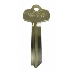 Best Key Blank, Type L,Brass 1A1L1KS208KS800 Best 1A1L1KS208KS800 887838151650 - Picture 1 of 1