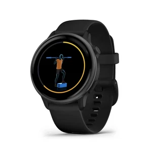 GARMIN vivoactive 6 Smartwatch Silikon, 20 mm, Schwarz - Bild 1 von 1