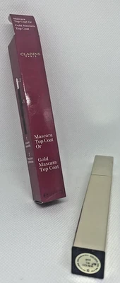 Máscara de pestañas CLARINS Gold Top Coat ~ 7 ml/0,2 OZ ~ NUEVA EN CAJA Foto 1 de 4