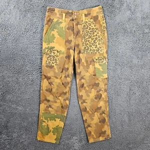 Anthropologie Damengröße 25 mehrfarbig Camouflage/Gepard The Wanderer Cargohose - Bild 1 von 12