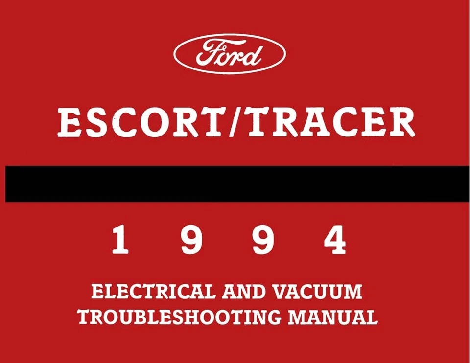 Ford Escort 1994, Mercury Tracer EVTM ASPIRADOR ELÉCTRICO MANUAL DE SOLUCIÓN DE PROBLEMAS Foto 1 de 1