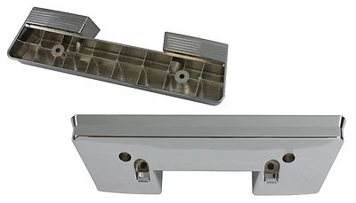 1962 1963 1964 CHEVROLET CORVETTE  DOOR ARM REST BASES PAIR NEW - Image 1 of 3