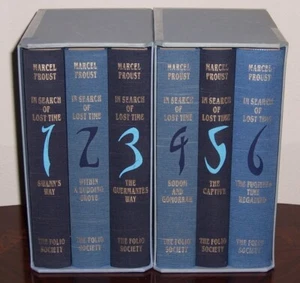 Folio Society IN SEARCH OF LOST TIME by Marcel Proust 6 vols - Picture 1 of 5