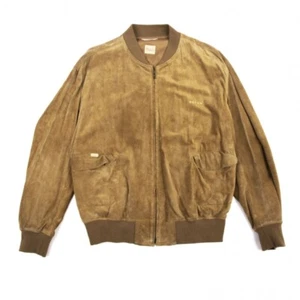 Papas Schwein Wildleder Jacke mit Reißverschluss Größe L (K-120903) - Bild 1 von 12