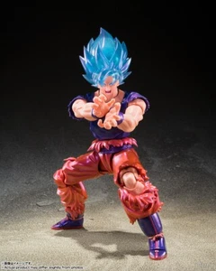 Articulated Anime Action Figure-Blue & Red Aura Son Goku Kaiouken Action Figure - Picture 1 of 8