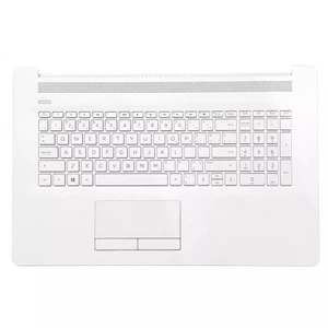 Palmrest&Keyboard For HP 17-BY 17-CA L22752-001 with ODD no backlit white US - Picture 1 of 1