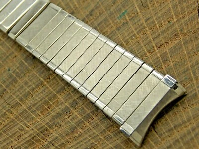 Pulsera Baldwin Vintage NOS Sin Usar Expansión Acero Inoxidable 19mm Foto 1 de 3