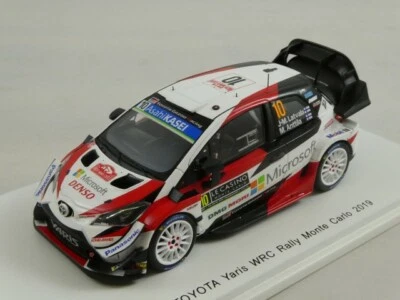 Spark Toyota Yaris WRC #10 Latvala Rally Monte Carlo 2019 1/43 S5977 - Immagine 1 di 3