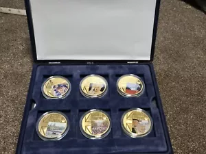 2012 DIAMOND JUBILEE WEEKEND GOLD-PLATED COMMEMORATIVE SET - Picture 1 of 19