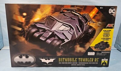 DC Comics The Dark Night Batmobile Tumbler RC New - Image 1 of 3