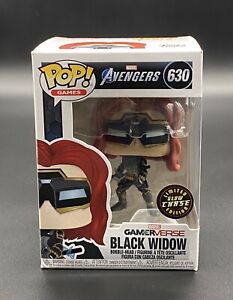Funko Pop! Games: Marvel's Avengers - Black Widow GITD Chase