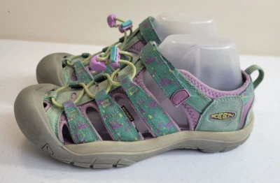 Sandalias impermeables al aire libre KEEN Newport H2 1025077 verde púrpura niñas talla 6 Foto 1 de 4