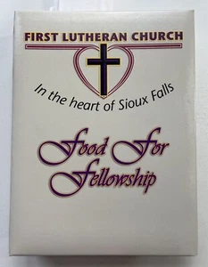 Sioux Falls South Dakota Ethnic cookbook VTG SD German Swedish Norwegian Lefse - Picture 1 of 24