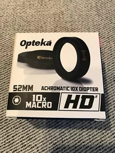 Opteka 10x Macro 52mm HD, Clean, New, Open Box, Never Used - Picture 1 of 1