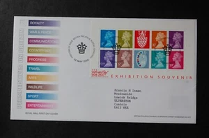 2000 Machin Stamp Show Pane FDC Edinburgh Postmark SG MS2146 - Picture 1 of 1