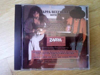 Zappa / Beefheart / Mothers - Bongo Fury - 1989 CD - CDZAP 15 - NM / NM - As New - Bild 1 von 4