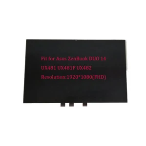 Asus ZenBook DUO UX481 UX481F UX482 14" FHD LCD Conjunto Pantalla Táctil - Imagen 1 de 9