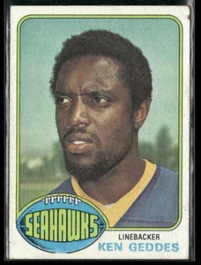 Ken Geddes 1976 Topps #96 Seattle Seahawks RC Football Karte - Bild 1 von 2