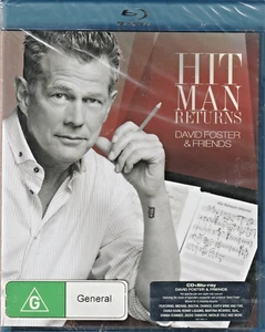 David Foster & Friends : Hit Man Returns ~ New/Sealed ~ Free Zone Blu-Ray ~ - Picture 1 of 3