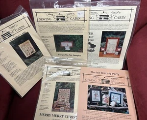 Mary Garry's Nähkabinenkarten - einige Rarität - meist gezählt Kreuzstich Sie wählen - Bild 1 von 34