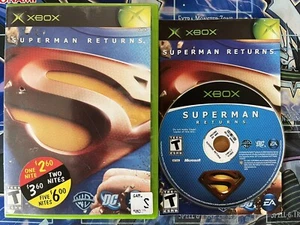 Superman Returns Xbox Complete CIB Slight Case Damage - Working - Tested - - Picture 1 of 7