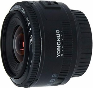 YONGNUO YN35mm F2 AF Prime Lens Wide-angle for Canon EF Mount Nikon Studio Shoot